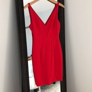 Lulus v neck bodycon dress